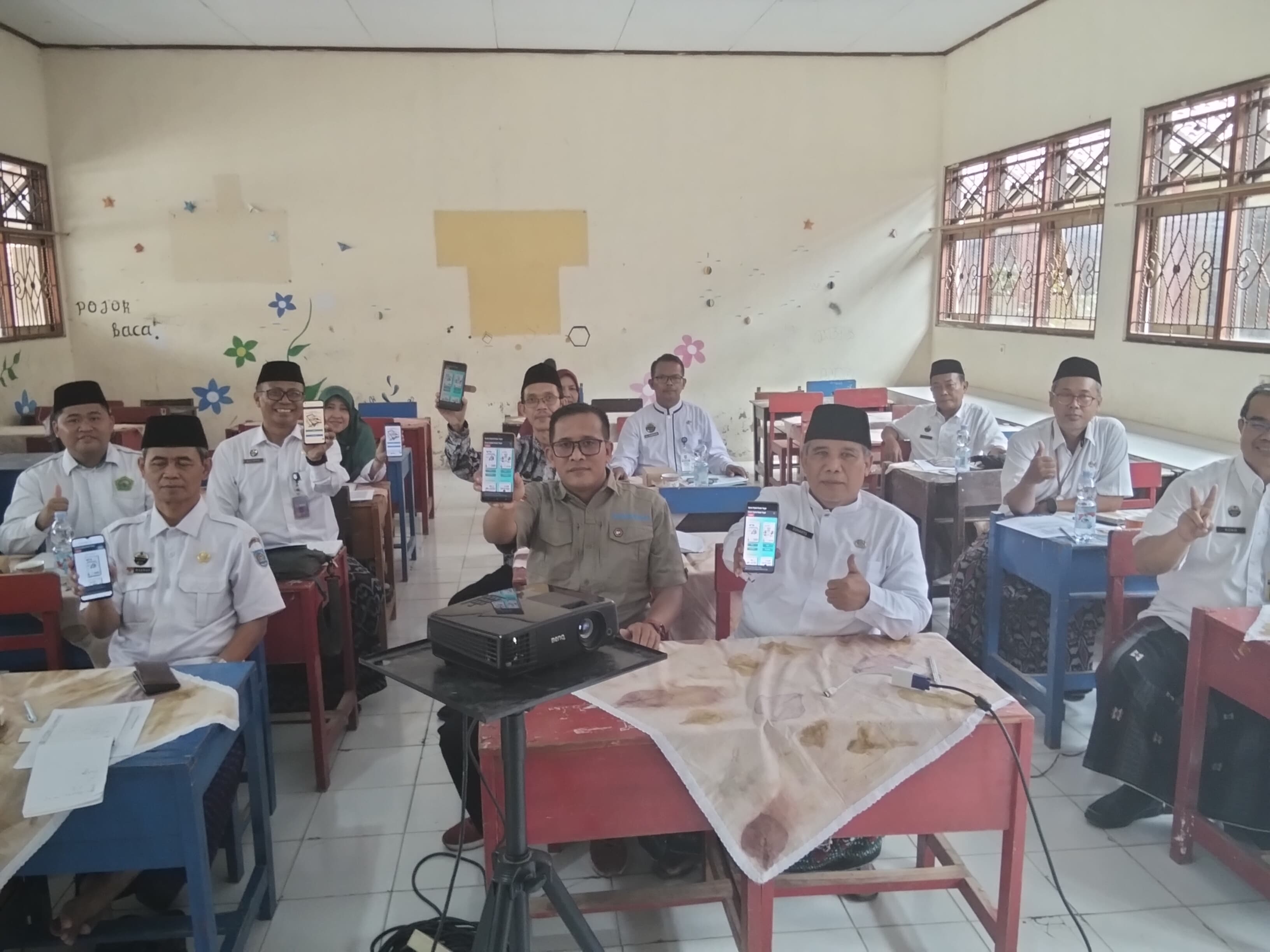 MKKS SMP Kabupaten Tegal Apresiasi Koran Digital Radar Tegal