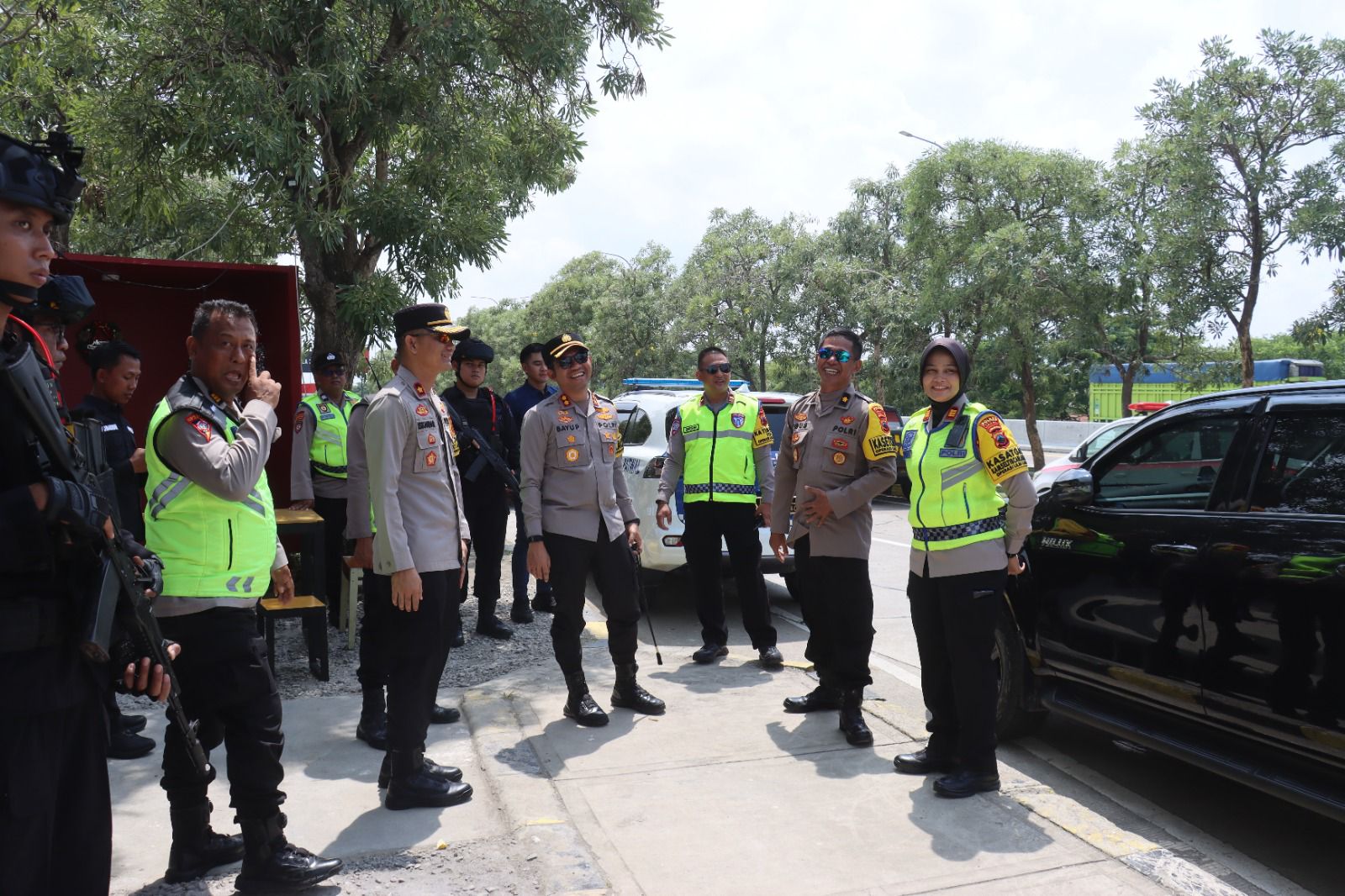 Kapolres Tegal Turun Langsung Pantau Wisata dan Arus Balik