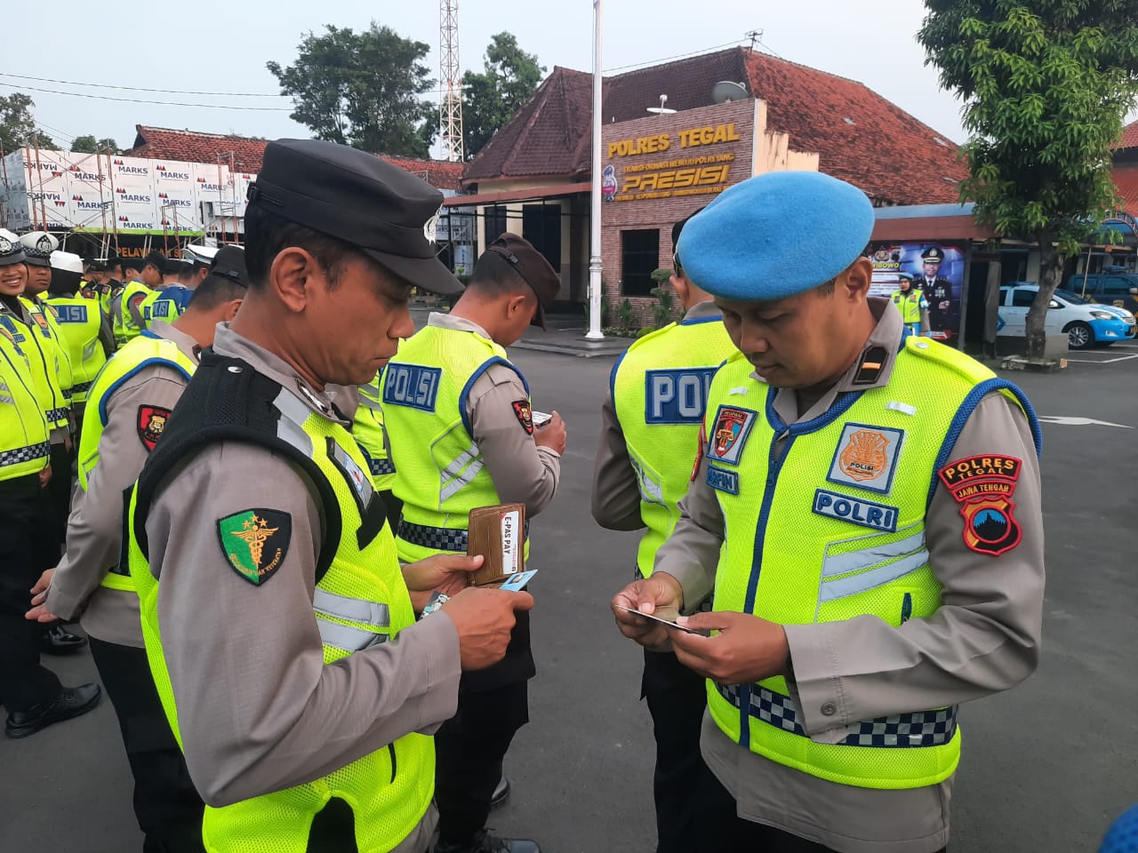 Polres Tegal Pastikan Sikap dan Tampang Anggota Sesuai Standar Polri