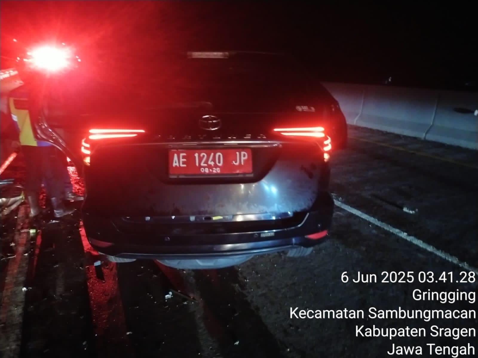 Kecelakaan Maut di Tol Kembali Terjadi ! Wakil Ketua DPRD Ngawi Meninggal Dunia