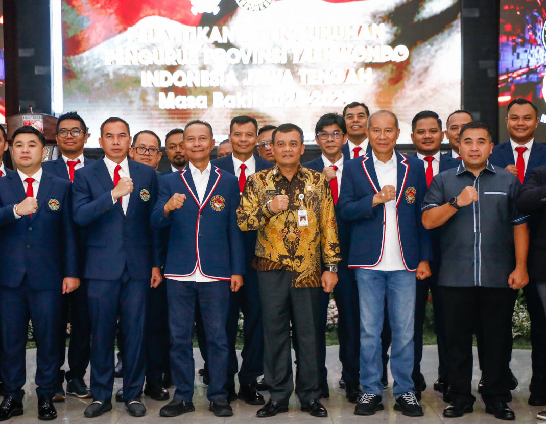 Ahmad Luthfi Dukung Kepemimpinan Deddy Suryadi untuk Lanjutkan Prestasi Taekwondo Jateng