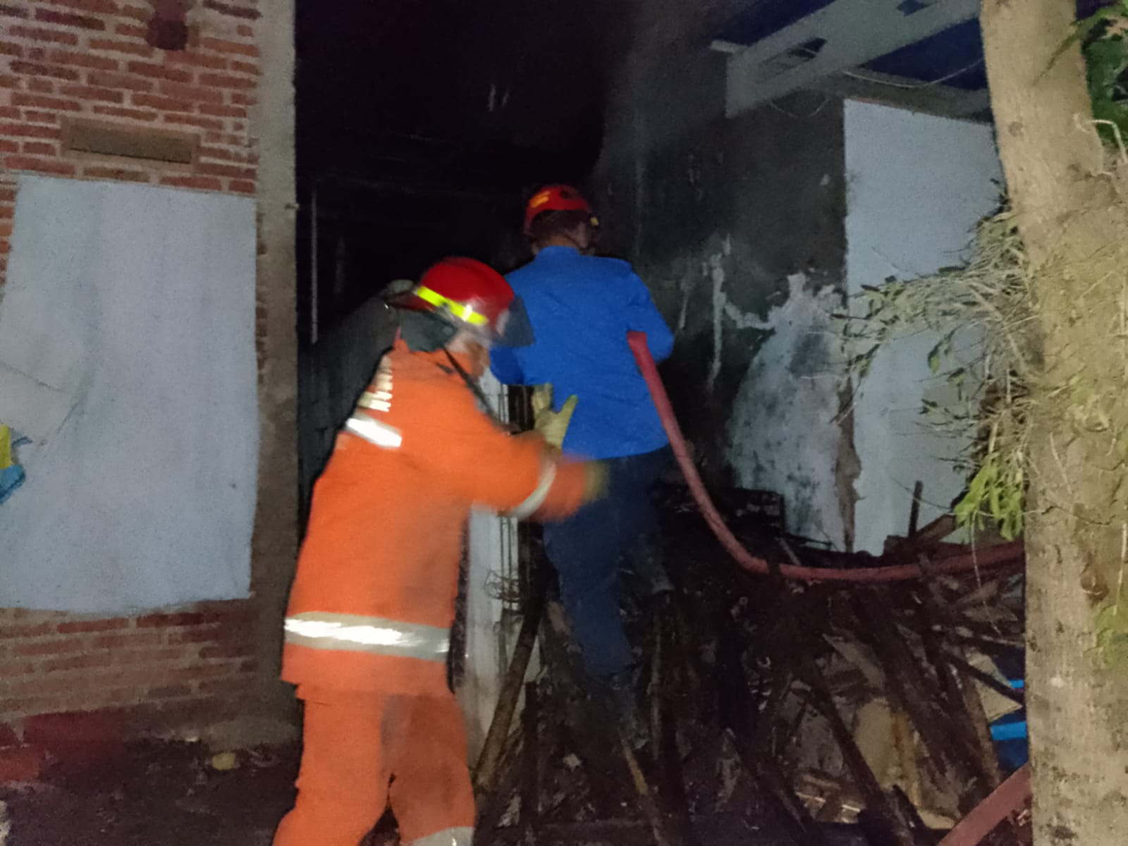 Rumah Warga Tegalandong Tegal Dilalap Api, Penyebabnya Sepele