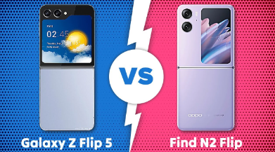 Perbedaan Oppo Find N2 Flip dengan Samsung Galaxy Z Flip 5 5G
