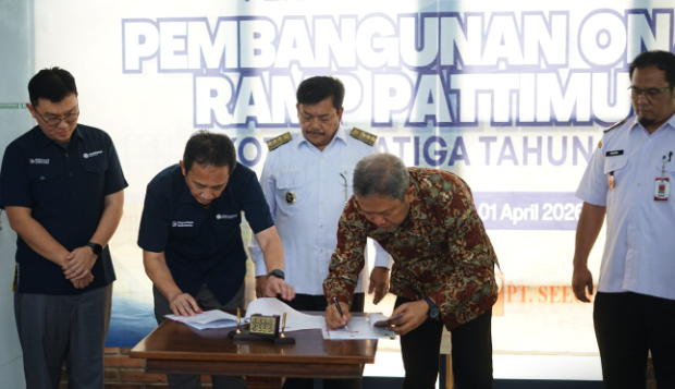 Kontrak Proyek Exit Tol Pattimura Resmi Diteken