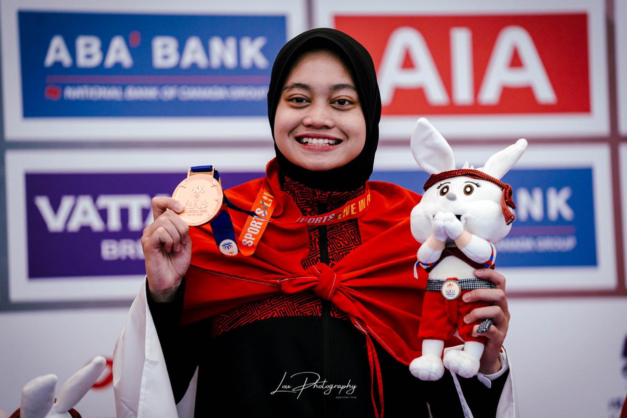 Cerita Atifa Fismawati, Atlet Kota Tegal Peraih Medali Emas Sea Games Kamboja