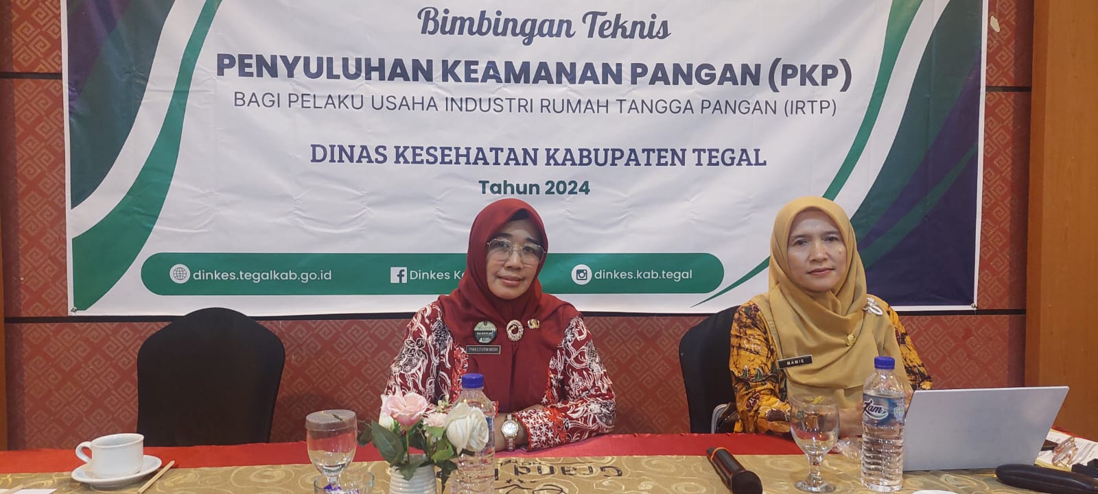 50 Pelaku Usaha di Kabupaten Tegal Ikuti Bimtek Penyuluhan Keamanan Pangan