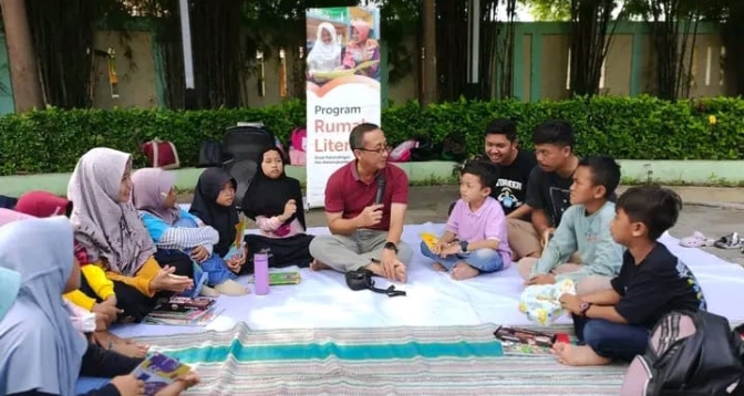 Dinas Lingkungan Hidup Kabupaten Tegal Fungsikan Taman Bungah Menjadi Ruang Bermain Ramah Anak 