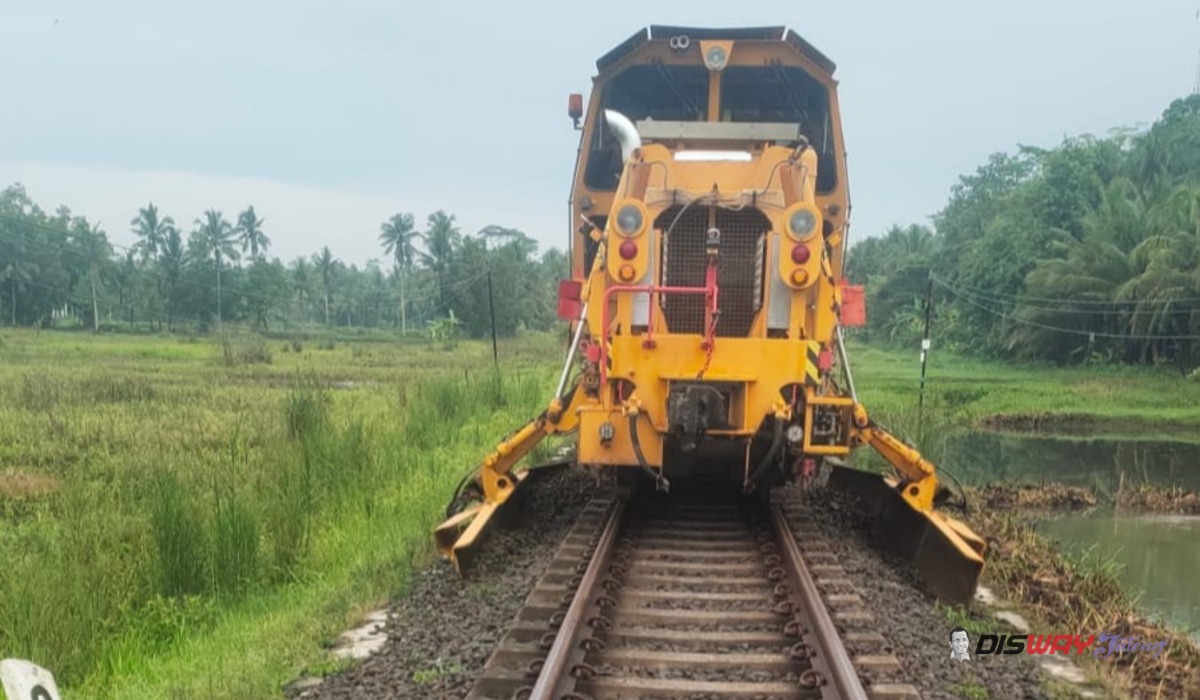 Jelang Nataru 2026/2027, KAI Daop 5 Perkuat Jalur Kereta Hadapi Musim Hujan