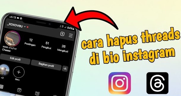 Cara Menghapus Akun Threads di Bio Instagram