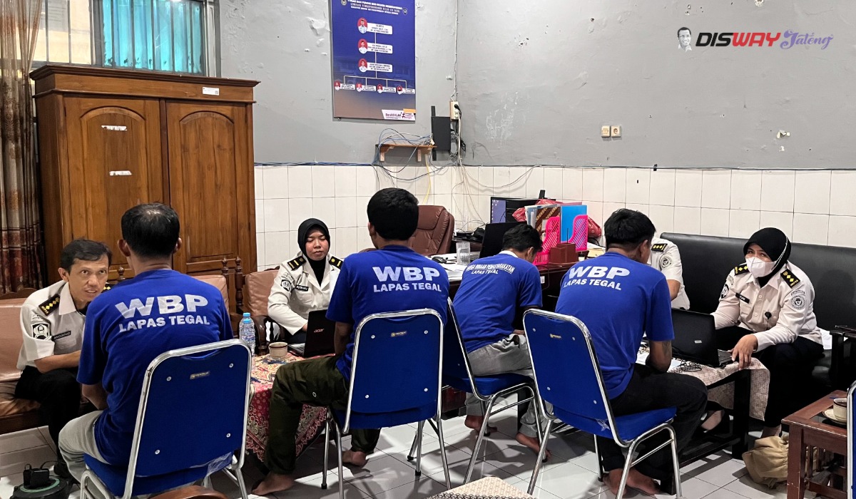 Lapas Tegal Bersama Bapas Pekalongan Laksanakan Asesmen Warga Binaan