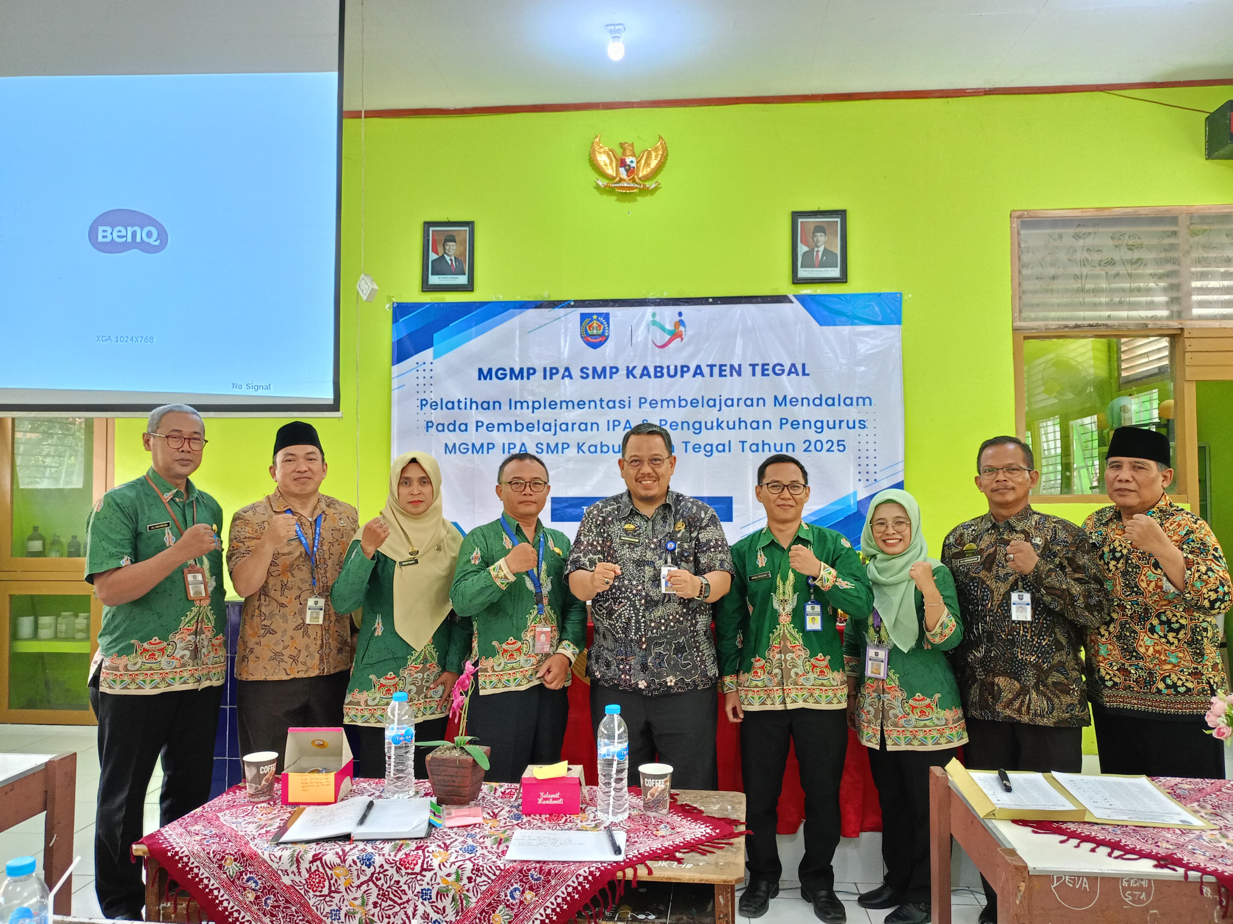 Pelatihan Implementasi Pembelajaran Mendalam IPA 