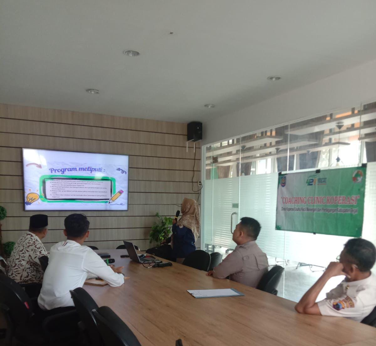 Gelar Coaching Clinic Koperasi