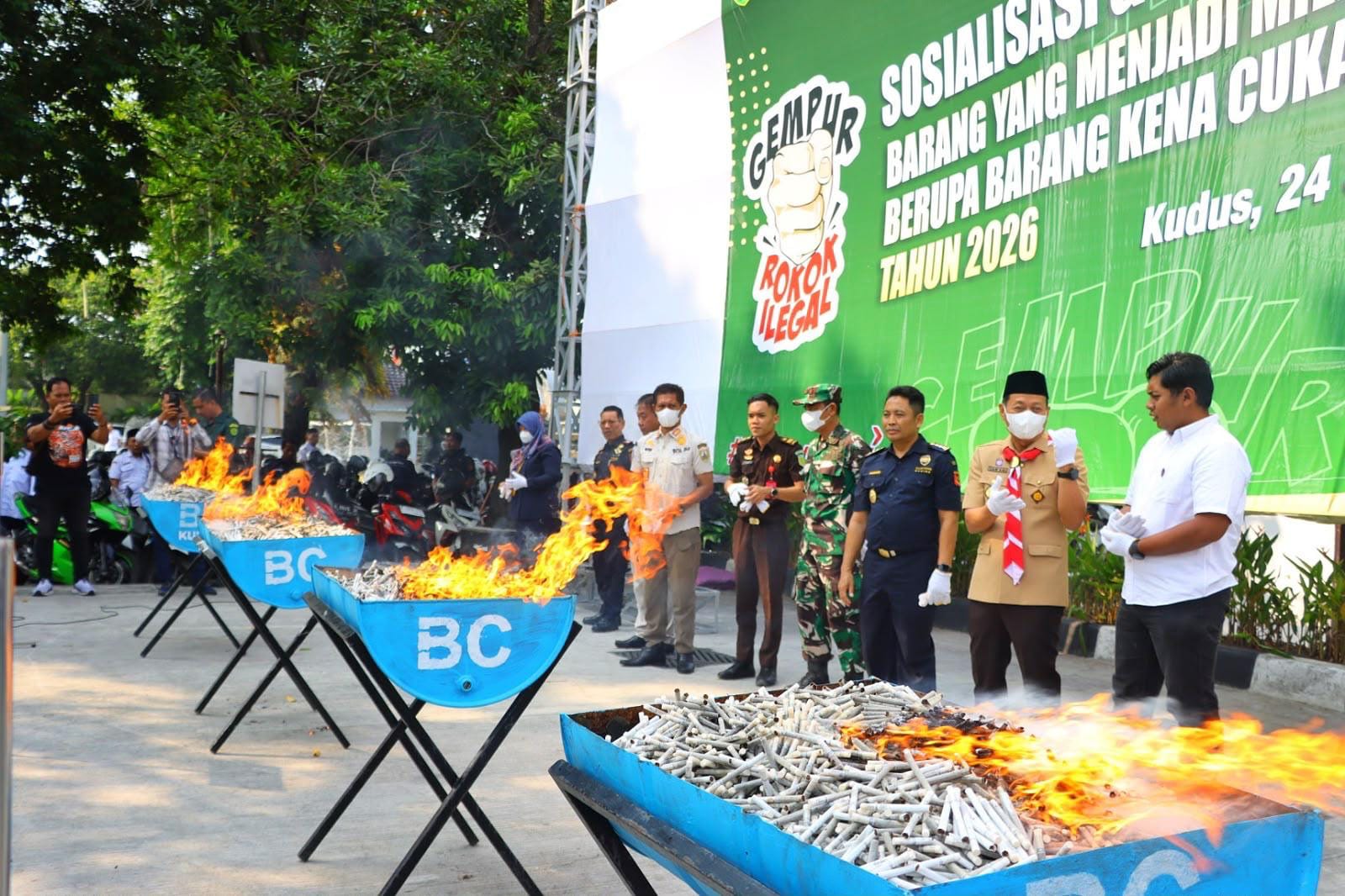 Serbuan Rokok Ilegal di Kudus Menggerus Setoran Cukai ke Pemerintah
