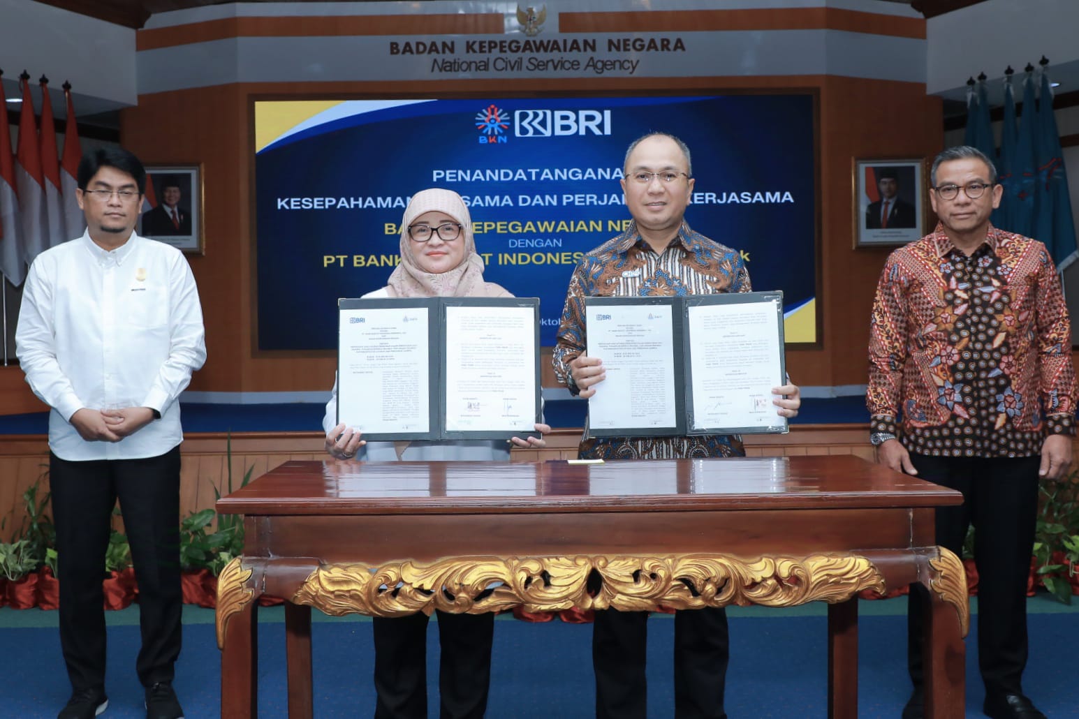 Tingkatkan Layanan Perbankan, BRI Perkuat Sinergi dengan Badan Kepegawaian Negara 