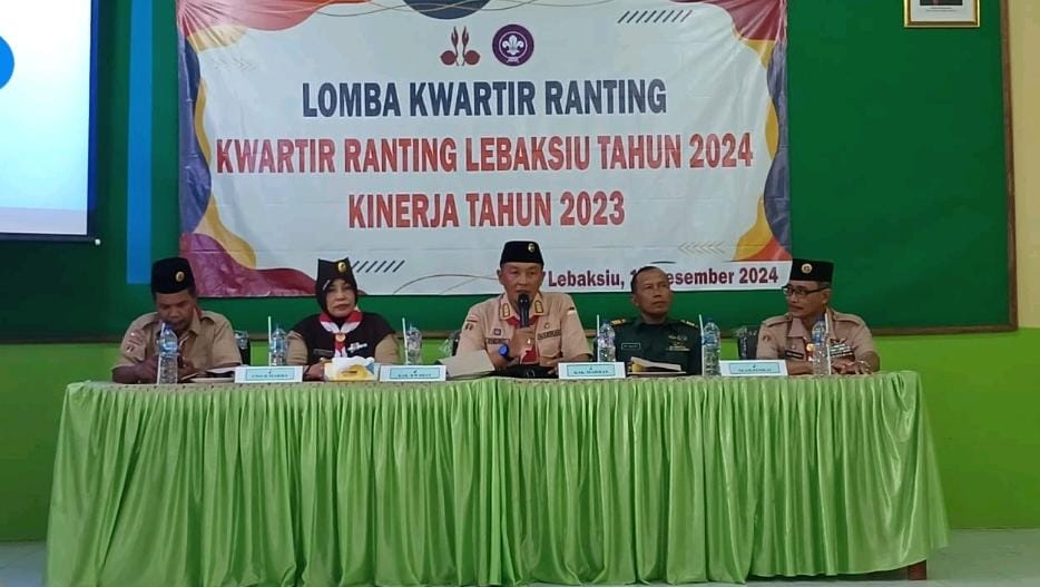 Kompak, Kwartir Ranting Lebaksiu Kabupaten Tingkatkan Kualitas Kepramukaan di Penilaian Kinerja