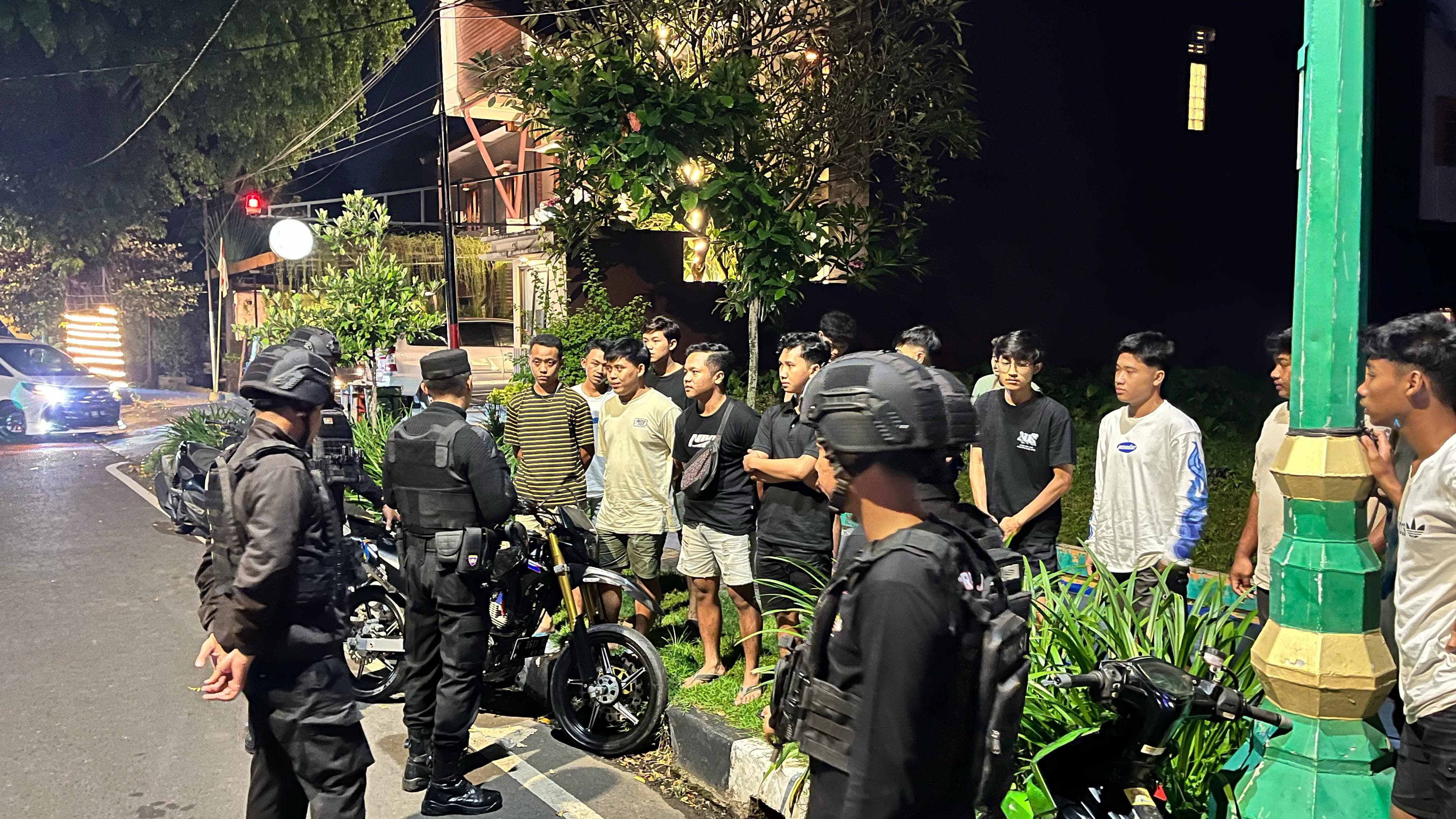 Sisir Kejahatan Malam Hari, Tim Siraju Polres Jepara Gentayangan Dijalanan