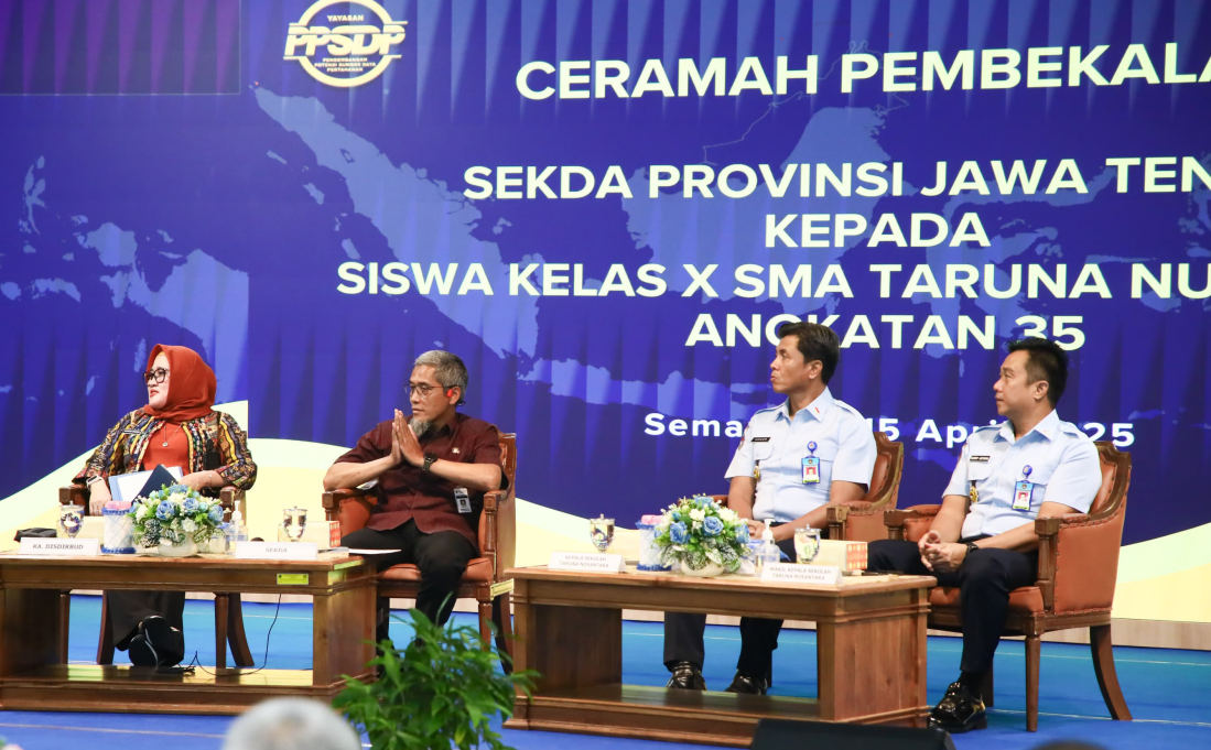 307 Siswa SMA Taruna Nusantara Dapat Pembekalan dari Sekda Jateng