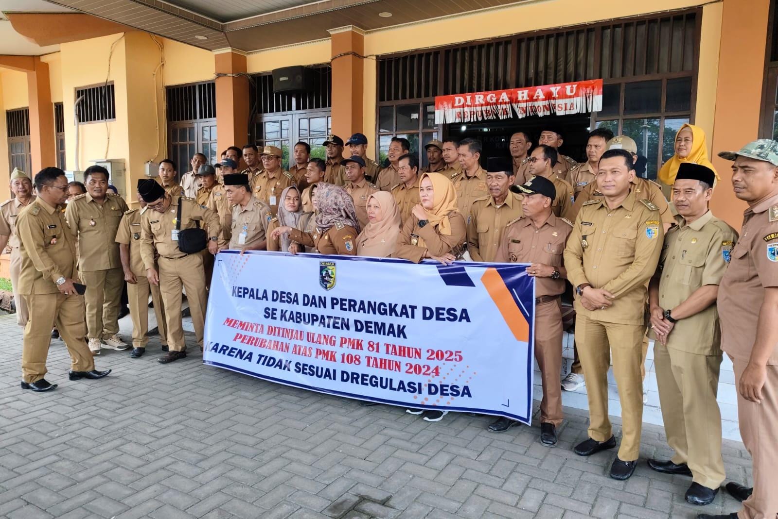 Serap Aspirasi Kades Se-Demak, Ketua DPRD Dorong Pencairan Dana Desa