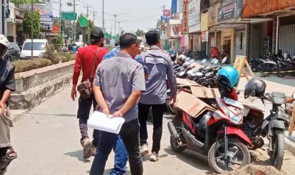 Komisi B DPRD Kabupaten Pemalang Pantau Pembangunan City Walk 