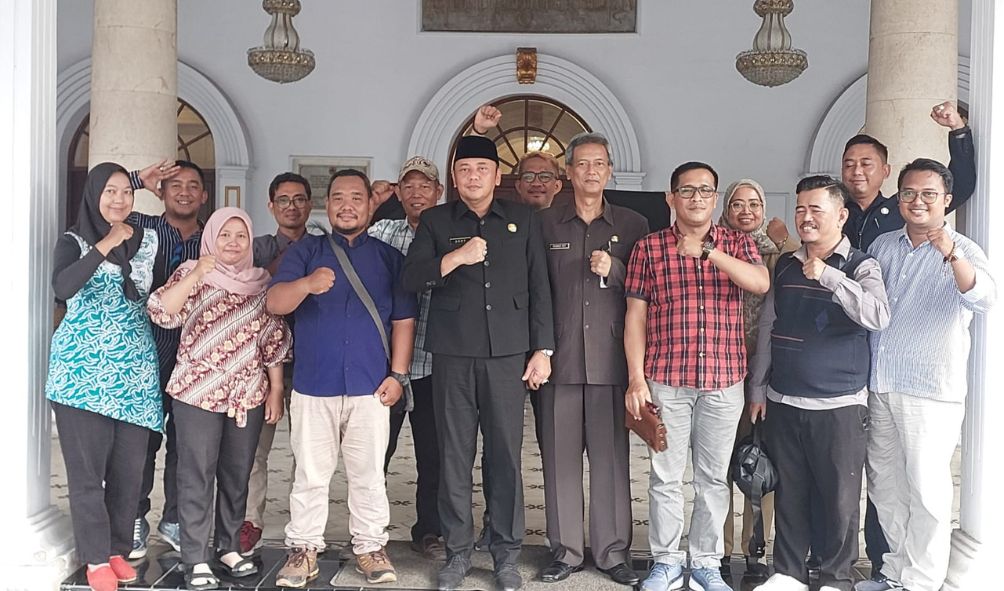 Sinergi Bersama, PWI Temui Wali Kota Tegal