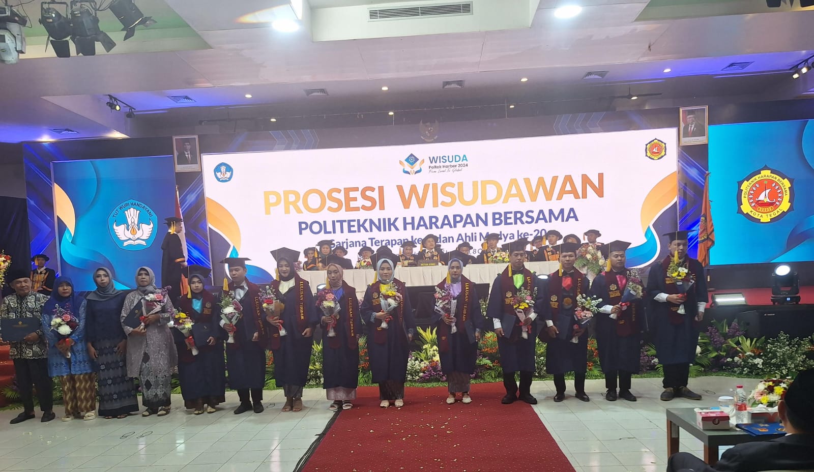 713 Mahasiswa Poltek Harber Tegal Diwisuda