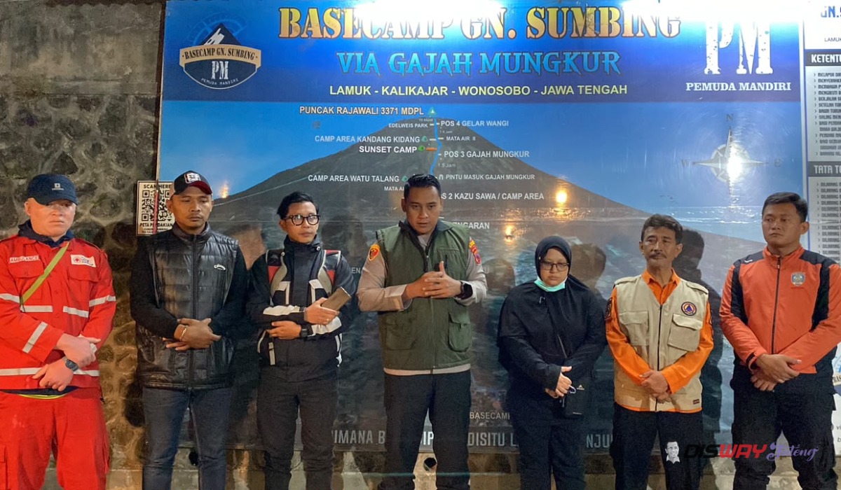 Kebakaran Gunung Sumbing, Semua Jalur Pendakian Ditutup Sementara