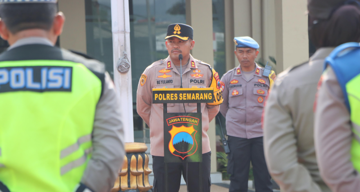 Pilkada Kondusif, Kapolres Semarang Apresiasi Personil Jajaran dan BKO