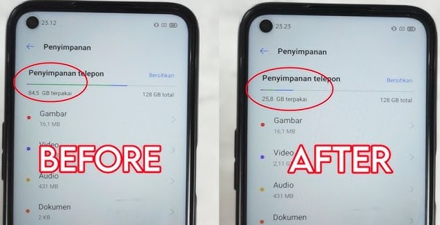 Cara Menghapus File Lain di Samsung A Series