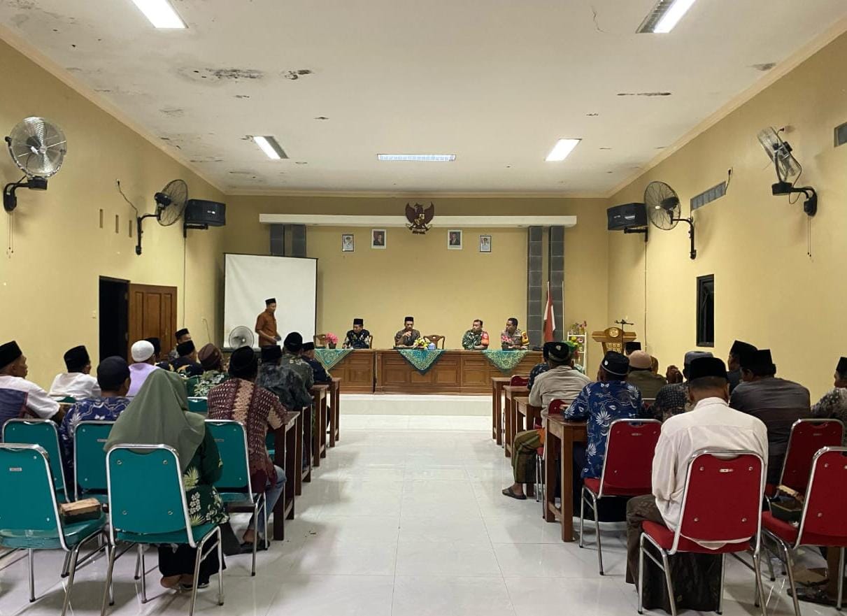 Paska Insiden Malam Takbiran, Warga Bonangrejo Demak Dihimbau Jaga Kondusifitas Desa