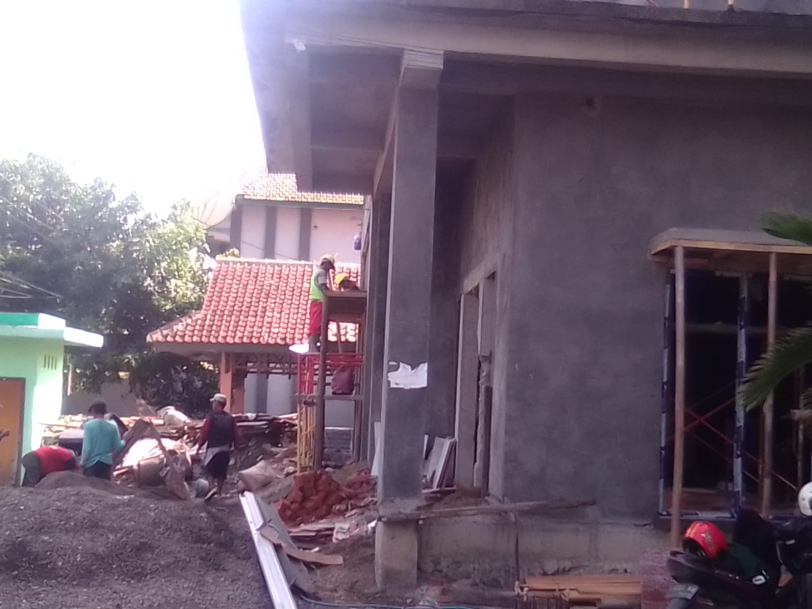 Sempat Mangkrak, Pembangunan Gedung  Perpusda Kabupaten Tegal Dilanjutkan 