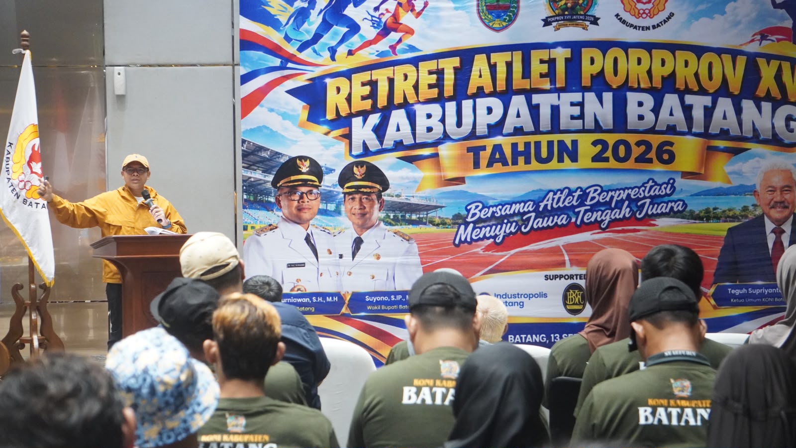 Cara Bupati Batang Motivasi Atlet Porprov, Tantang Mental hingga Bocorkan Bonus