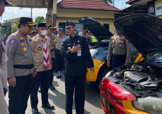 Jaga Arus Mudik, Kwarcab Kota Tegal Turunkan 33 Personel 
