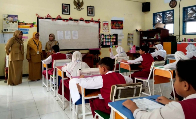 SD Muhammadiyah 1 Kota Tegal Peroleh Nilai Supervisi Sumatif Akhir Tahun 100