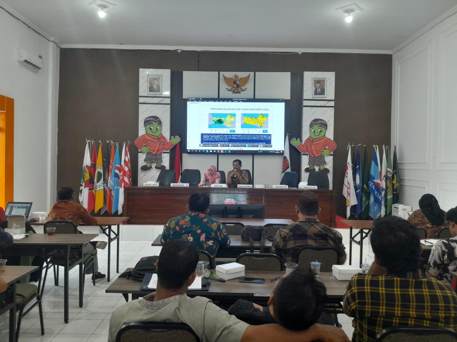 Lakukan Pemetaan Distribusi Logistik, KPU Demak Gandeng BPBD untuk Mitigasi