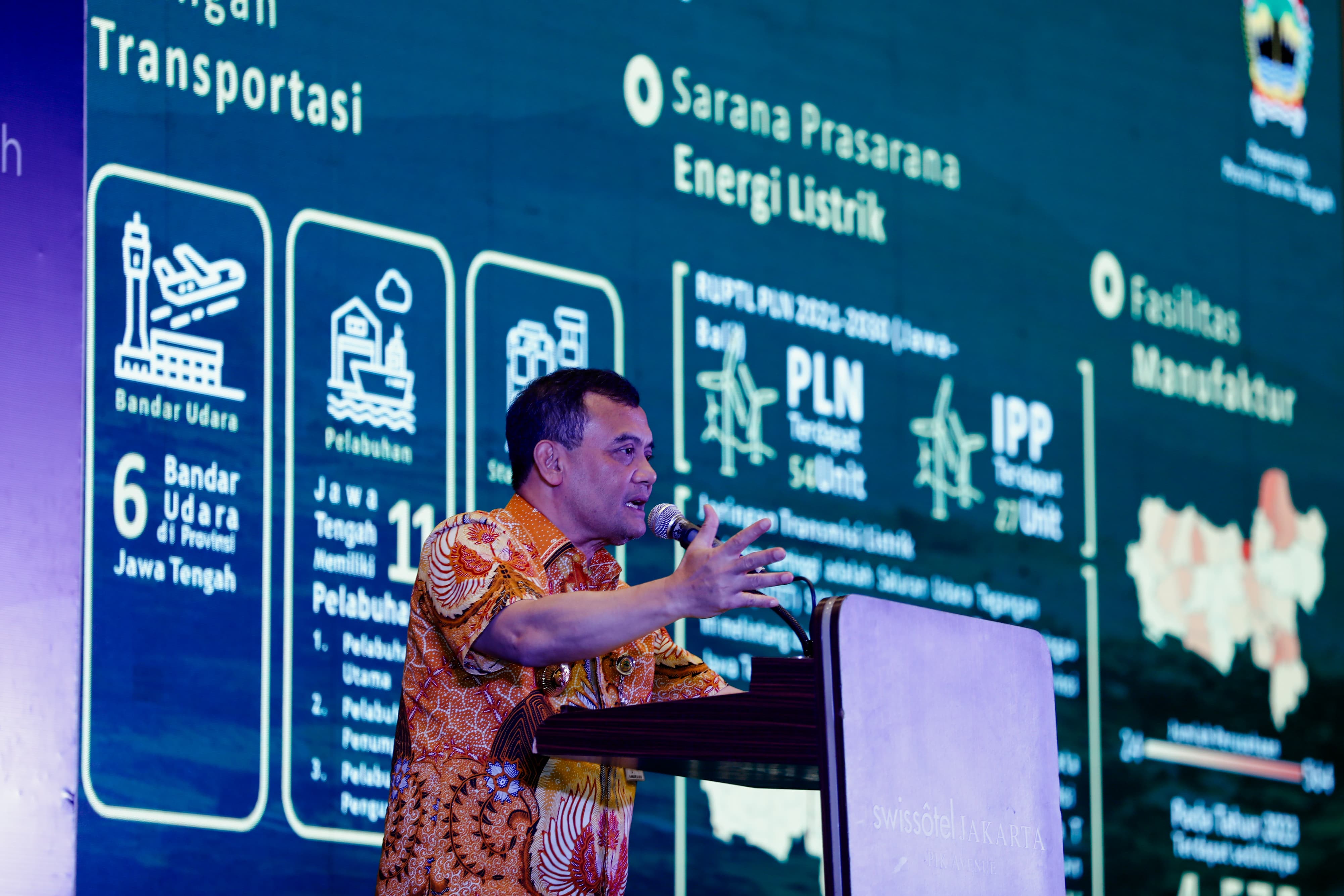 Gubernur Jateng Tawarkan Langsung Investasi Kepada 100 Investor dari 5 Negara