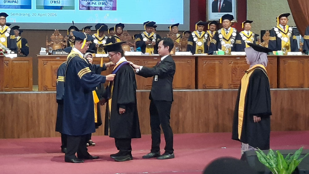 UNNES Kukuhkan 4 Profesor Baru, Dorong Riset Berdampak hingga Seni Karawitan Mendunia