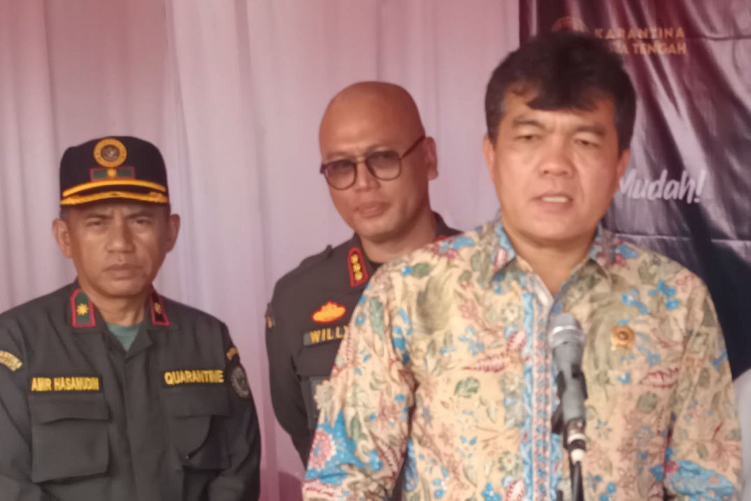 Barantin Lepas Ekspor Komoditas Unggulan Jawa Tengah Senilai Rp8,7 Miliar