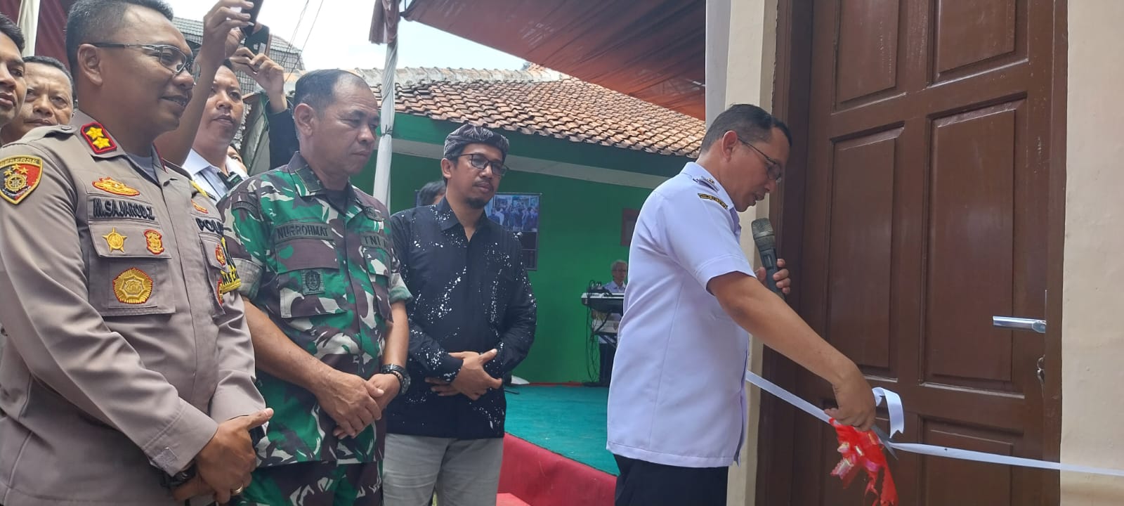 Pj Bupati Tegal Resmikan Kantor Persatuan Wartawan Indonesia 