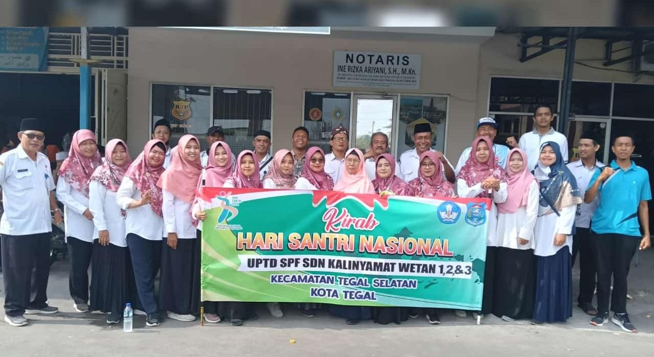 3 SD di Kota Tegal Kompak Peringati Hari Santri Nasional 