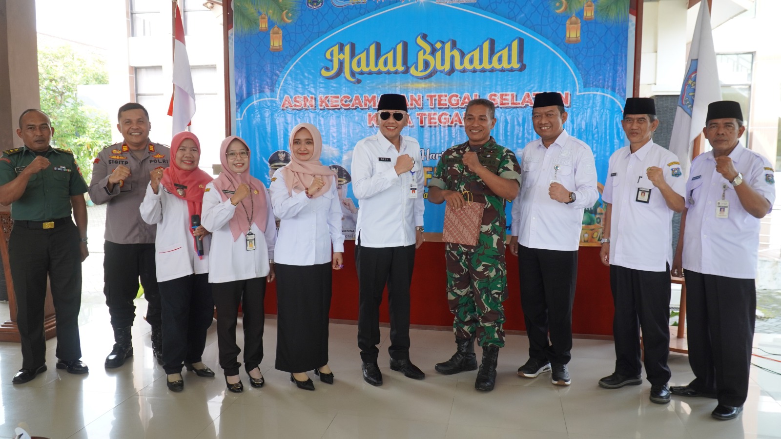 Hadiri Halal Bi Halal, Ini Pesan Dedy Yon Supriyono untuk ASN Tegal Selatan