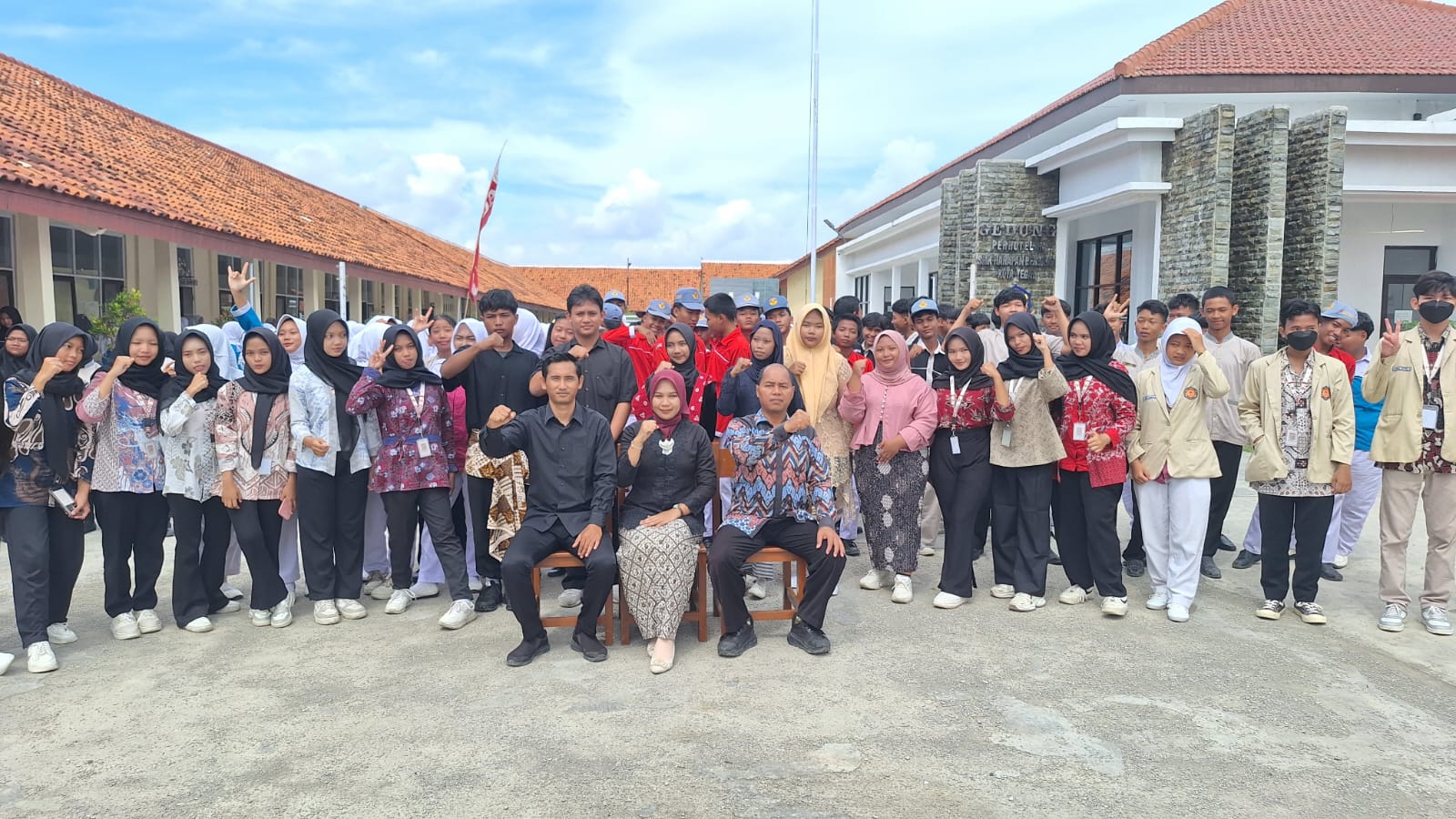 Pilketos SMK Harber, Tiga Calon Ketua OSIS Bersaing Ketat  