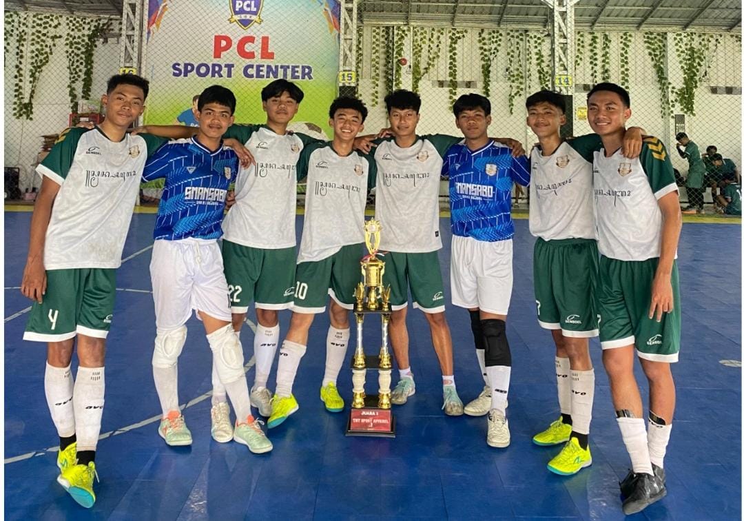 Tim Futsal SMA Negeri 1 Bojong Kabupaten Tegal Raih Juara I