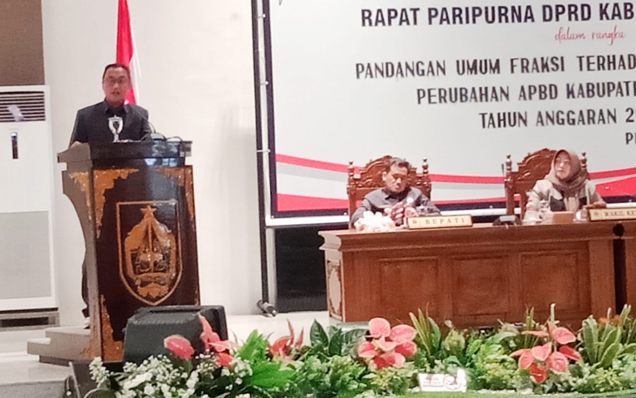 Fraksi DPRD Kabupaten Pemalang Berikan Pandangan Umum