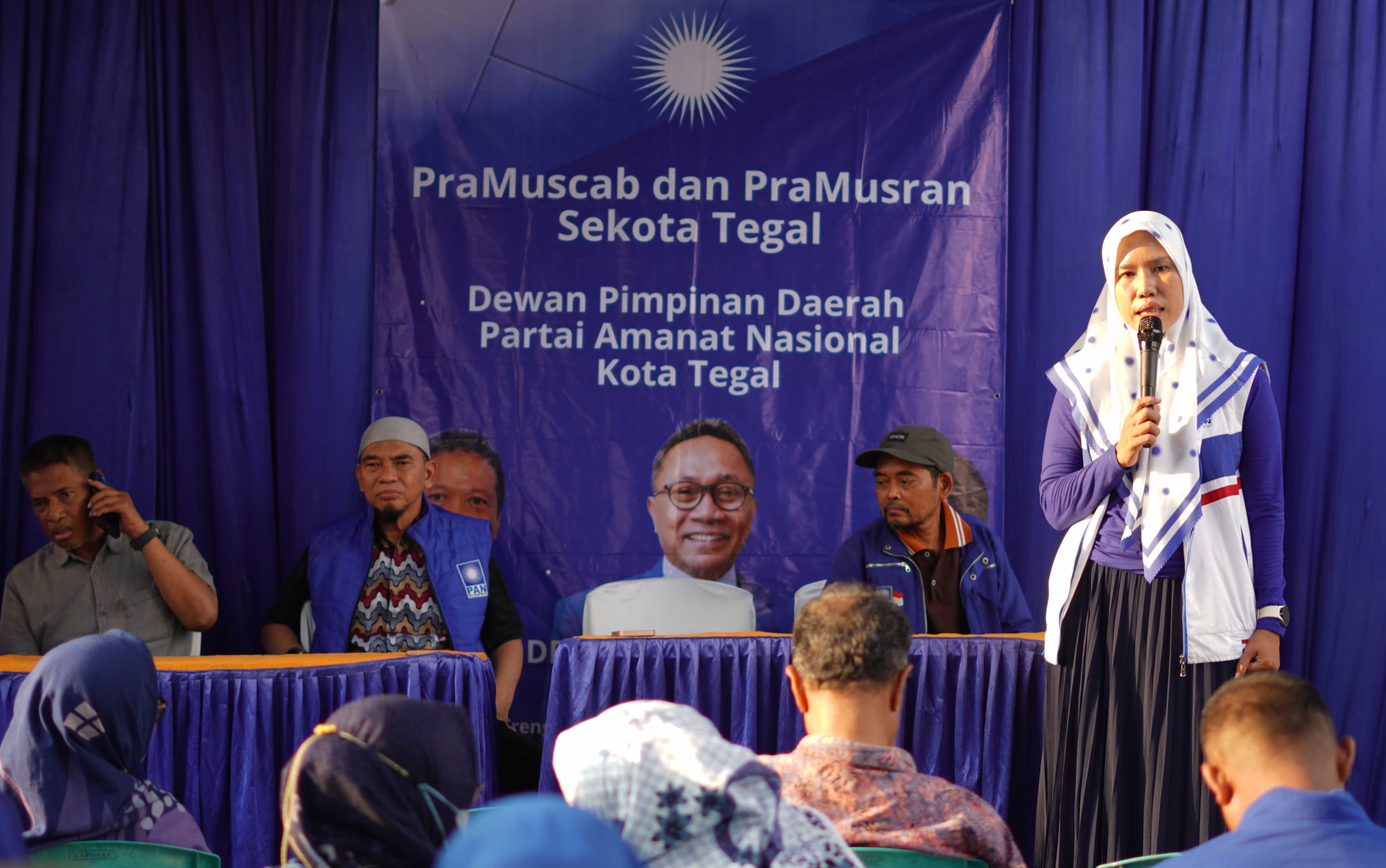 DPD PAN Kota Tegal Gelar Pra Muscab dan Pra Musran