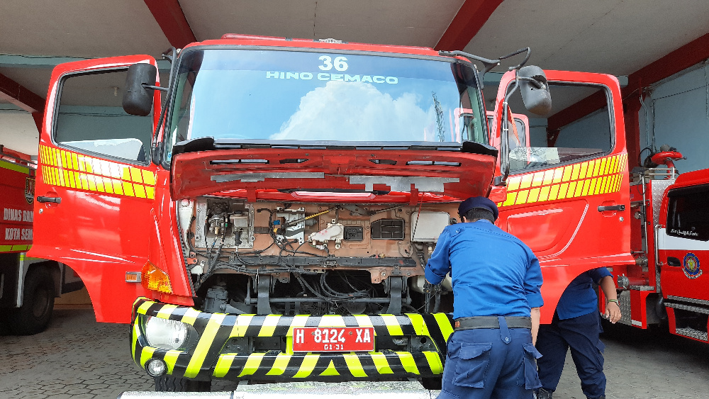 El Nino 2026 Lebih Ekstrem, Damkar Semarang Perketat Antisipasi Kebakaran