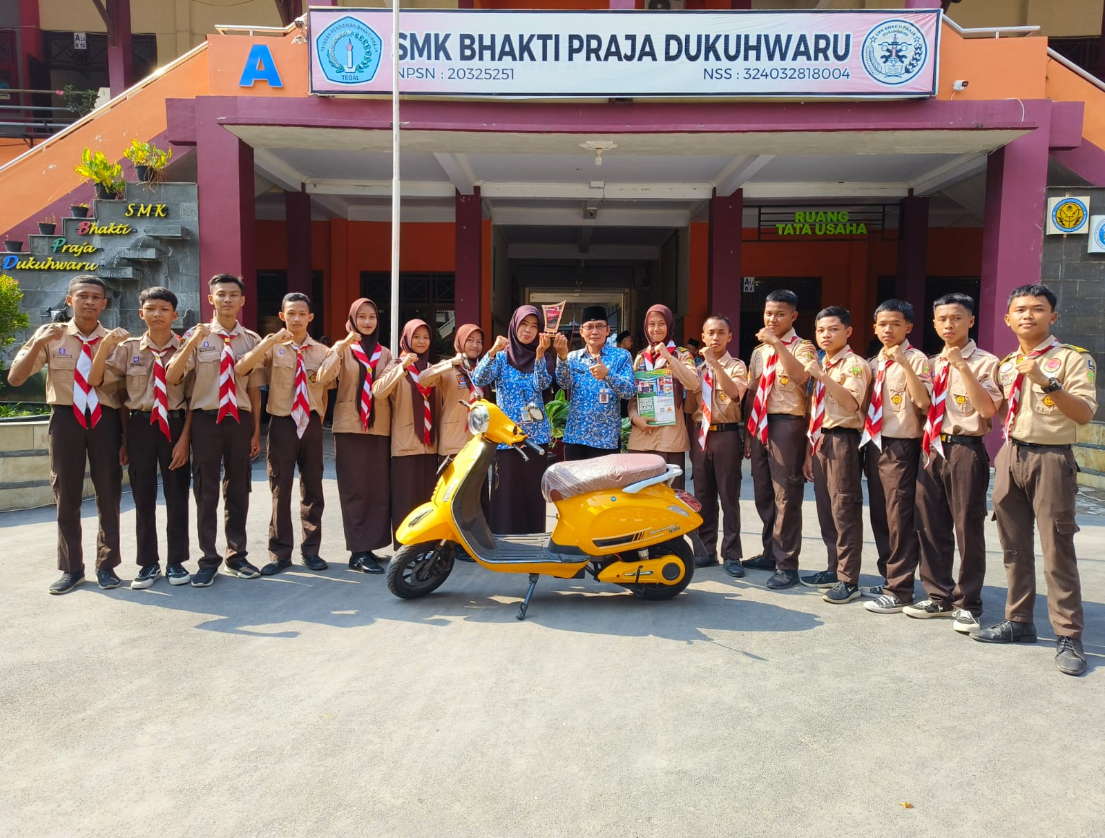 Keren! SMK Bhakti Praja Dukuhwaru Kabupaten Tegal Juara 1 High School Video Competition