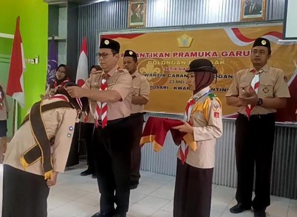 Kwarcab Grobogan Kukuhkan Enam Anggota Gerakan Pramuka sebagai Penegak Garuda 