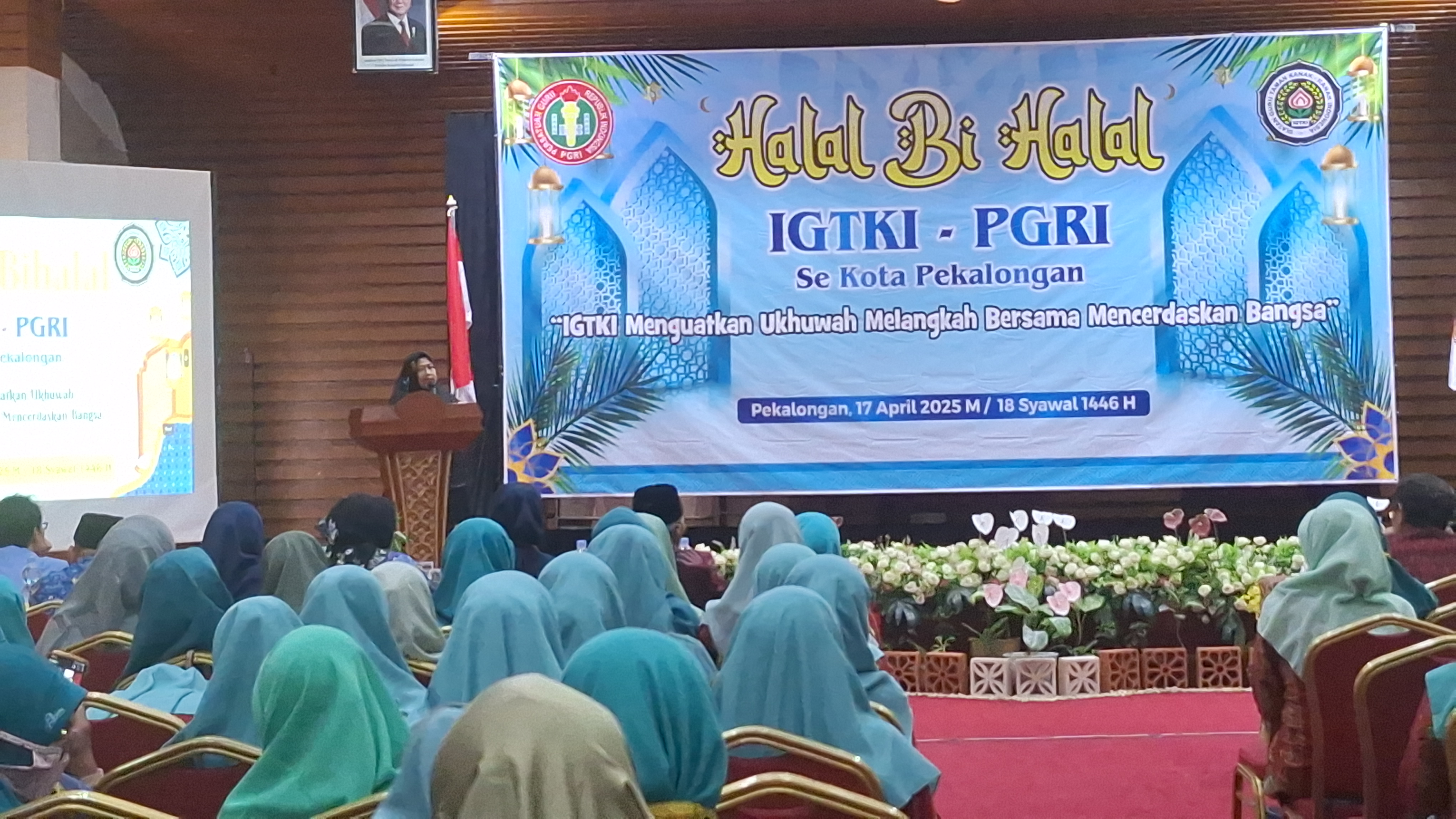 530 Guru Taman Kanak-kanak di Pekalongan Ikuti Halal bi Halal PGTKI-PGRI