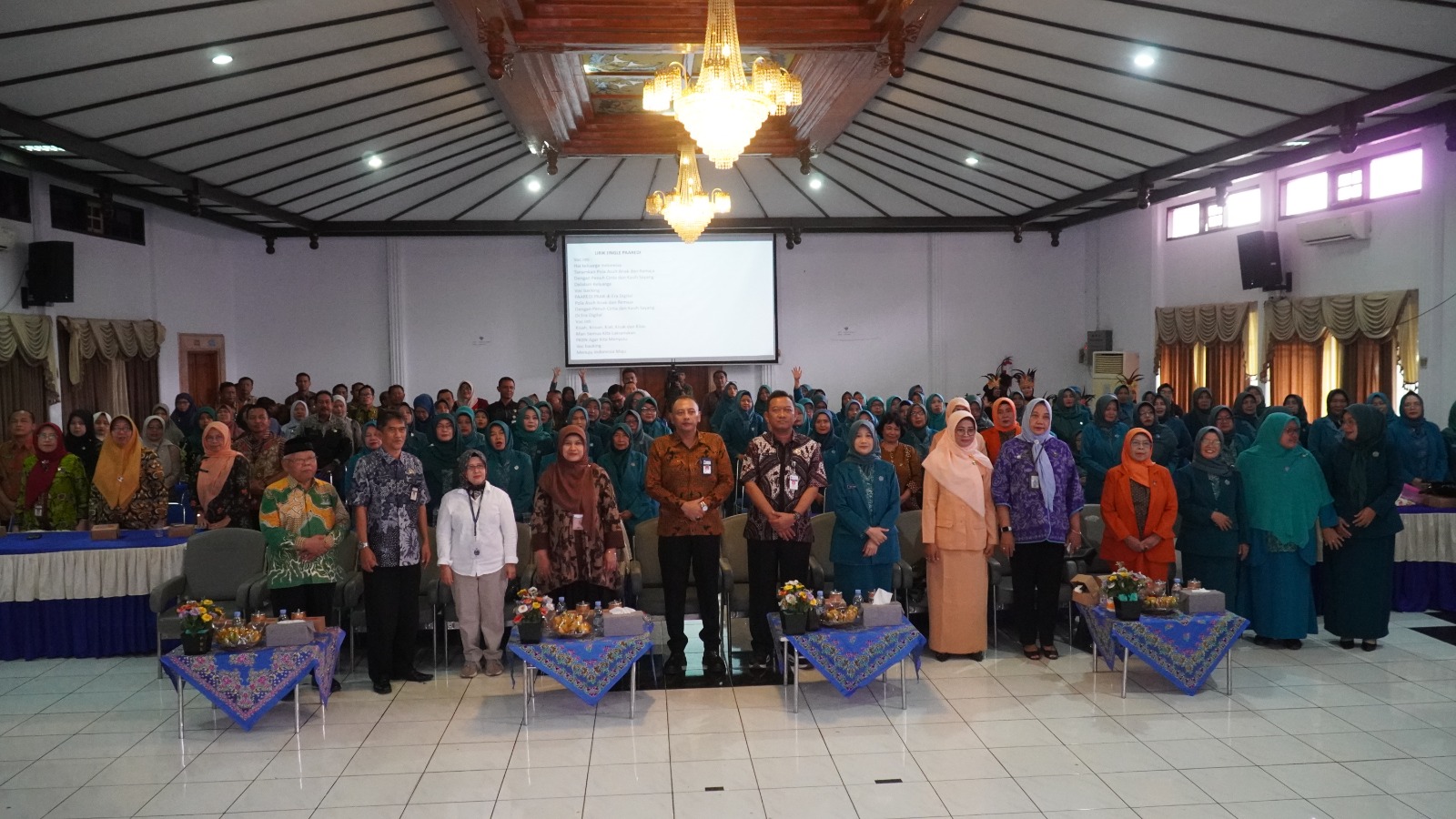 HUT PKK ke-53, Wali Kota Tegal Dedy Minta PKK Bantu Mengelola Bank Sampah