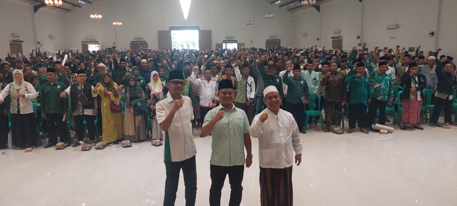 Ischak Maulana Maju Cabup Tegal, Ribuan Kader PKB Serukan Hattrick